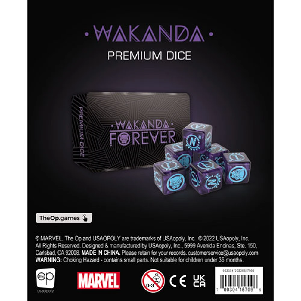 Marvel Black Panther Premium Dice Set