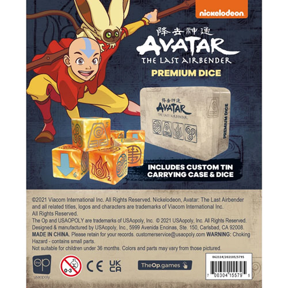 Avatar: The Last Air Bender Premium Dice Set