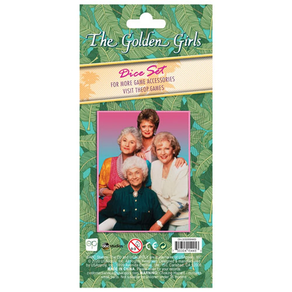 The Golden Girls Dice Set - English