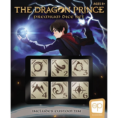 Ensemble de dés de qualité supérieure The Dragon Prince - Anglais