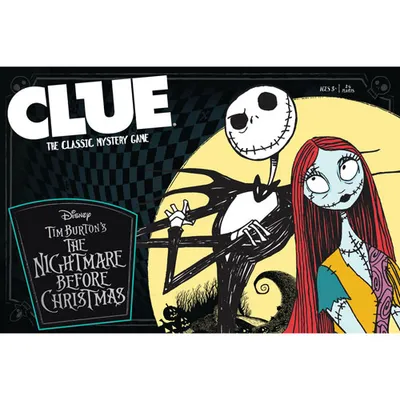 Clue: Disney Tim Burton’s The Nightmare Before Christmas Board Game - English