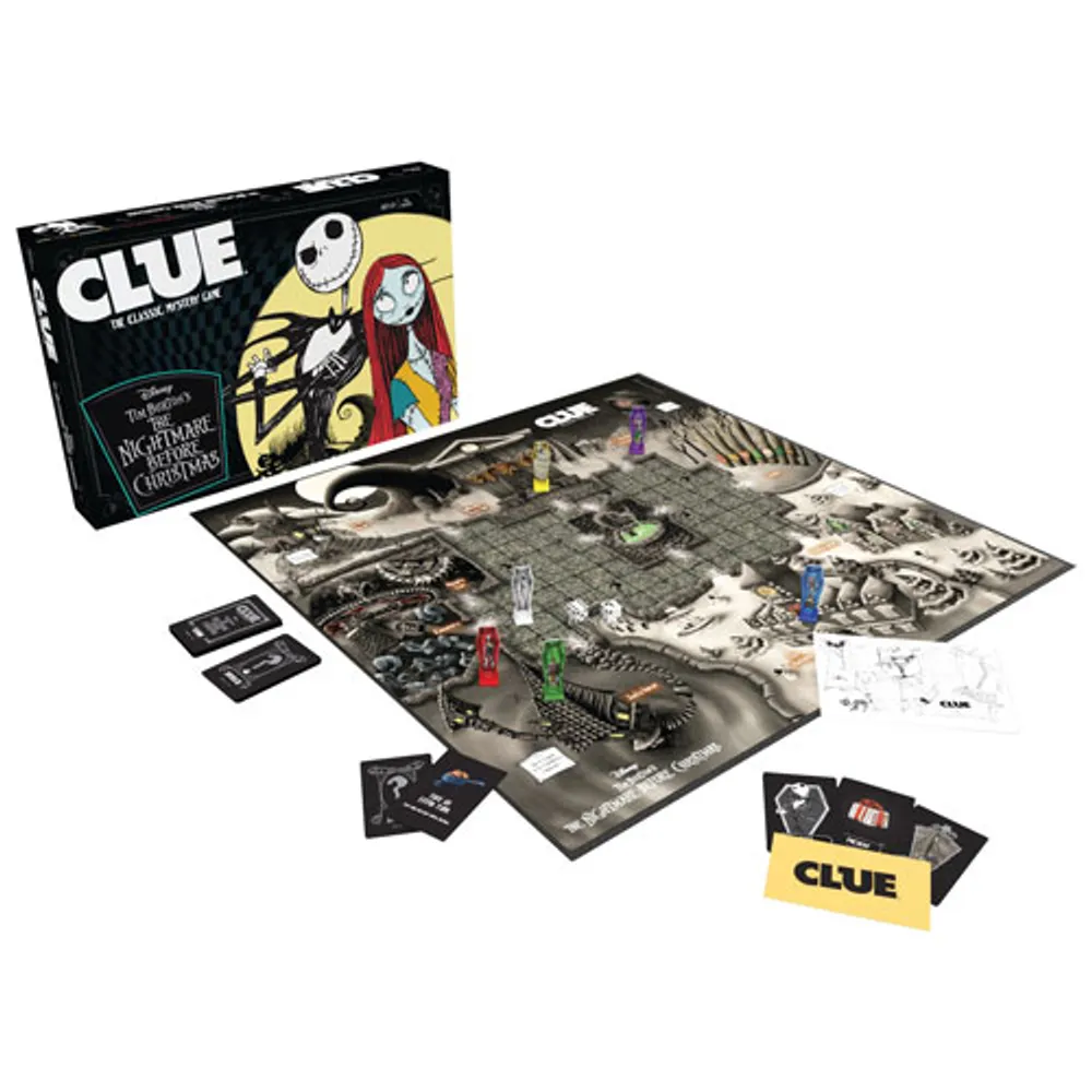 Clue: Disney Tim Burton’s The Nightmare Before Christmas Board Game - English