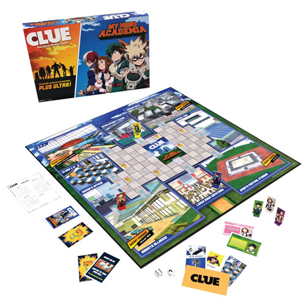 Clue: My Hero Academia Board Game - English