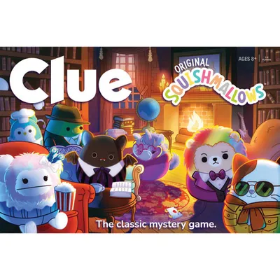 Clue: Squishmallows Board Game - English