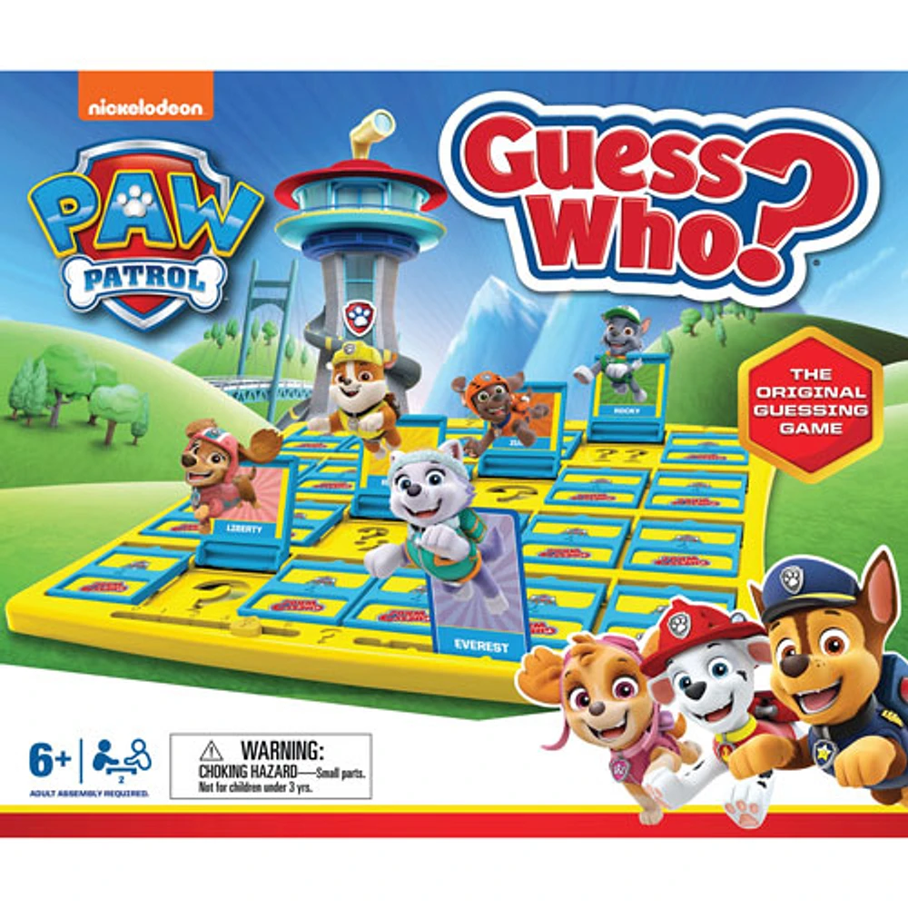 Guess Who? PAW Patrol Board Game - English