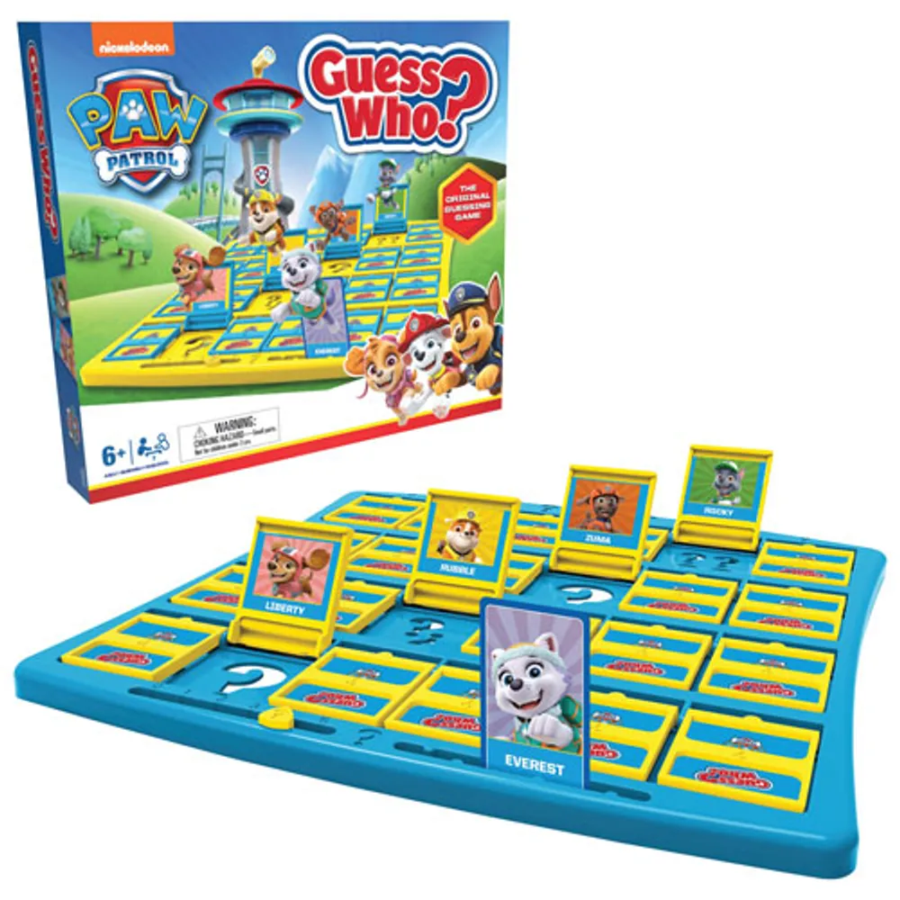 Guess Who? PAW Patrol Board Game - English