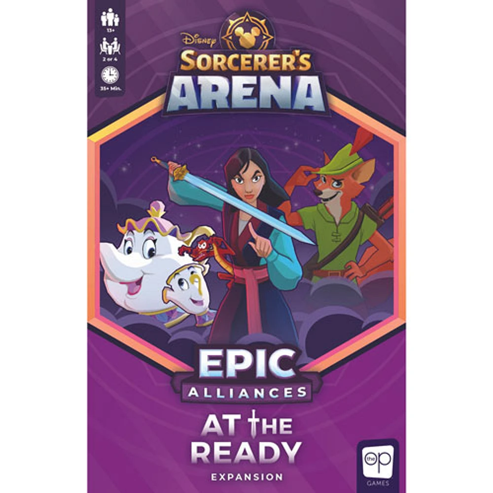 Disney Sorcerer's Arena: Epic Alliances At The Ready (Extension de jeu de cartes) - Anglais