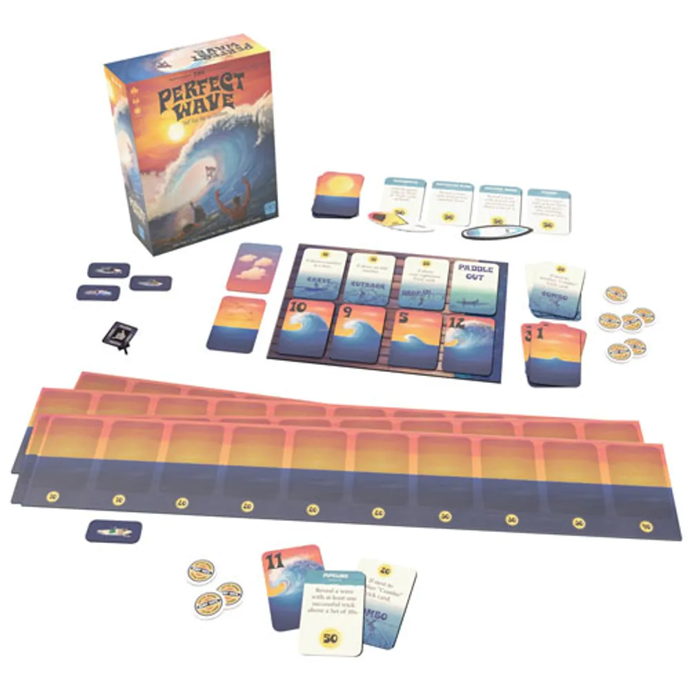 The Perfect Wave Board Game - English