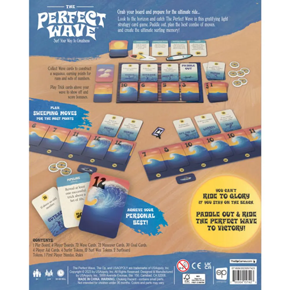 The Perfect Wave Board Game - English