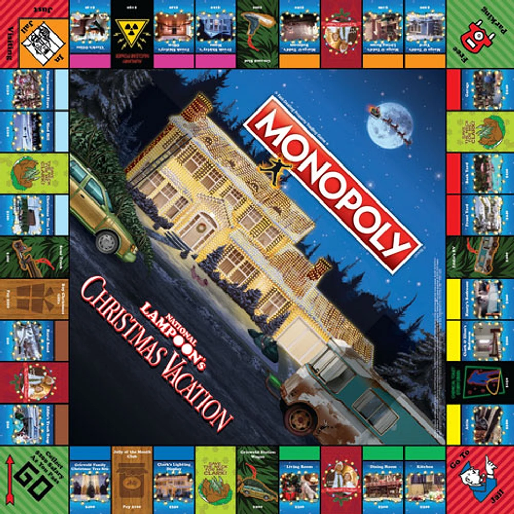 Monopoly: National Lampoon's Christmas Vacation Board Game - English