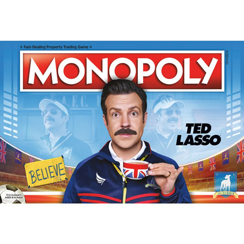 Monopoly: Ted Lasso Board Game - English