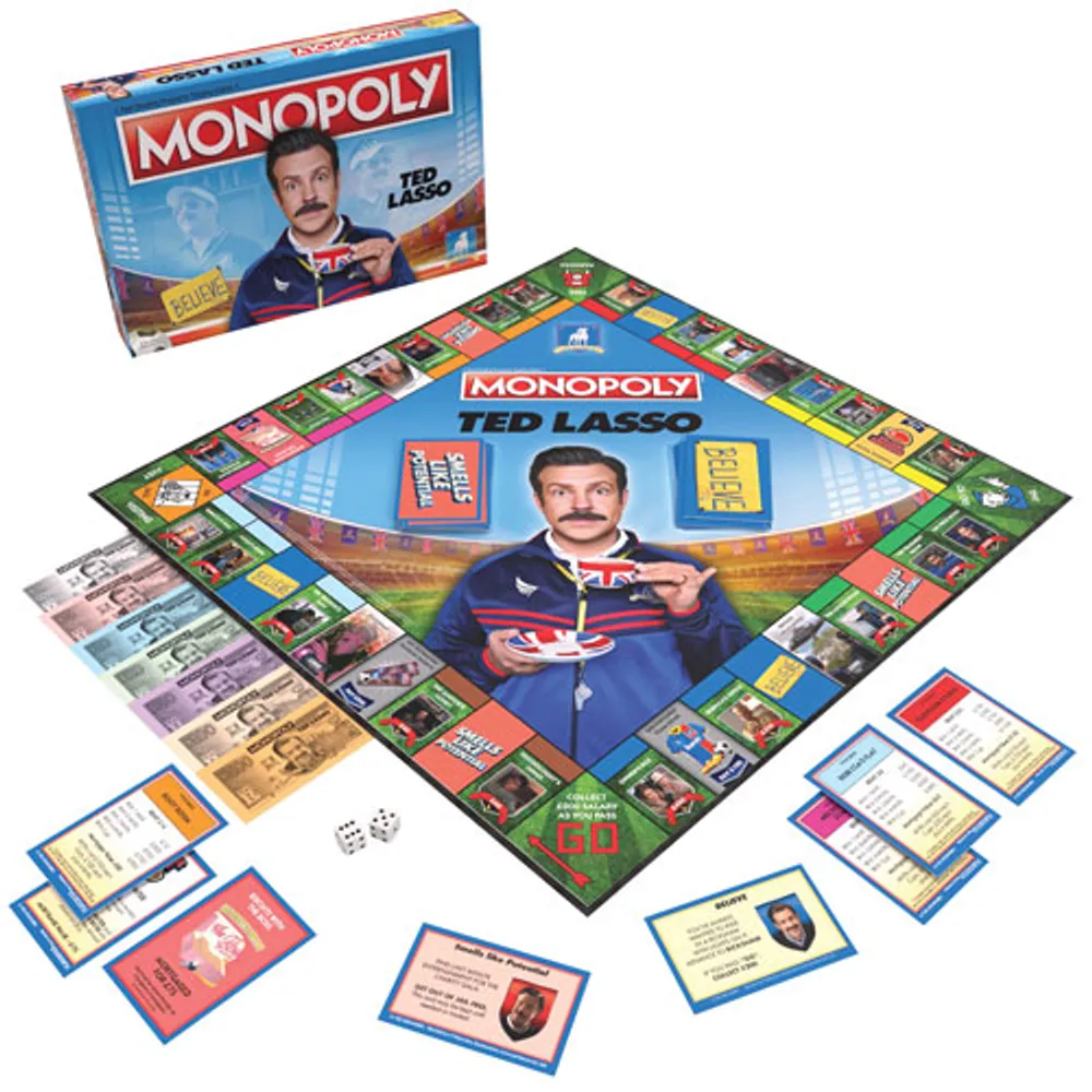 Monopoly: Jeu de société Ted Lasso - Anglais