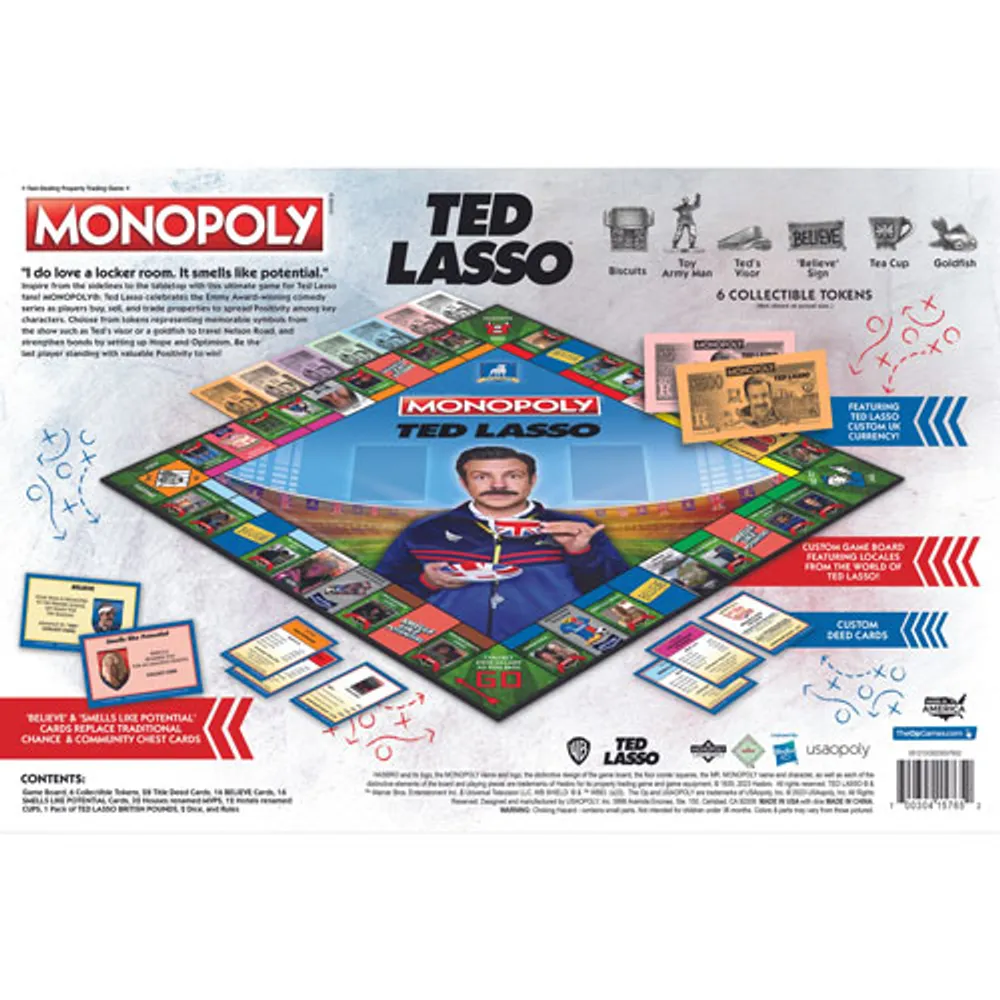 Monopoly: Ted Lasso Board Game - English