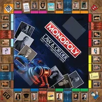 Monopoly: Law & Order Board Game - English