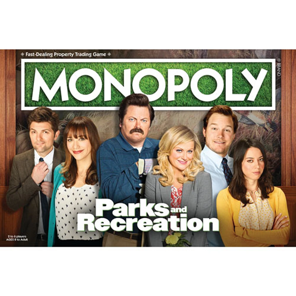 Jeu de société Monopoly: Jeu de société Parks and Recreation - Anglais