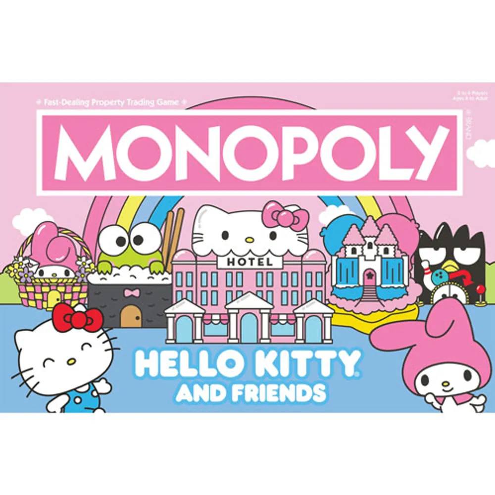 Monopoly: Hello Kitty & Friends Board Game - English