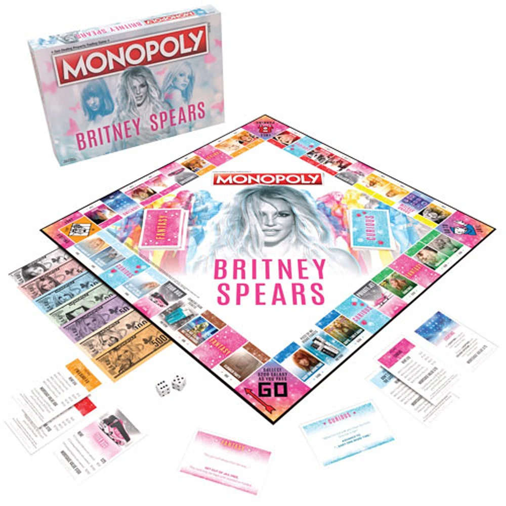 Jeu de société Monopoly: Britney Spears - Anglais