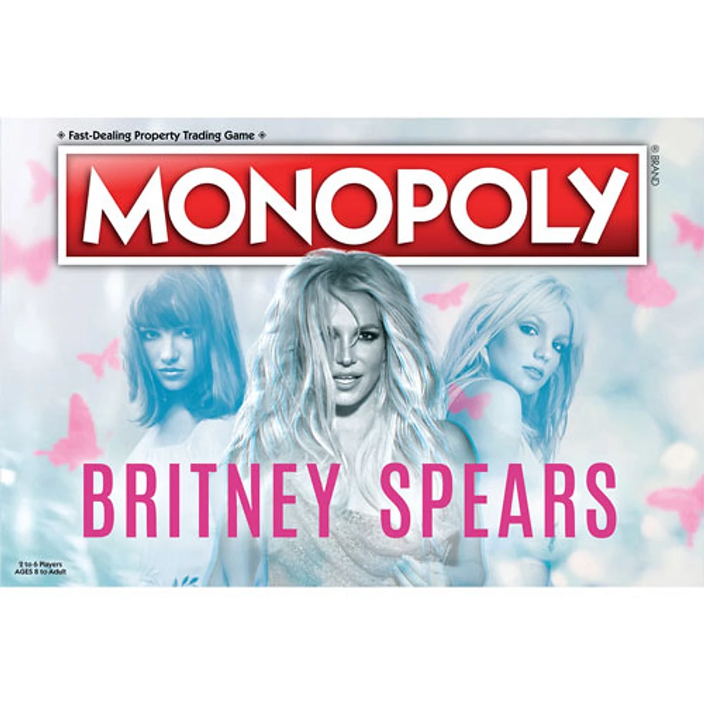 Monopoly: Britney Spears Board Game - English