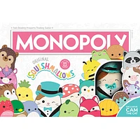 Monopoly: Jeu de société Original Squishmallows édition de collection - Anglais