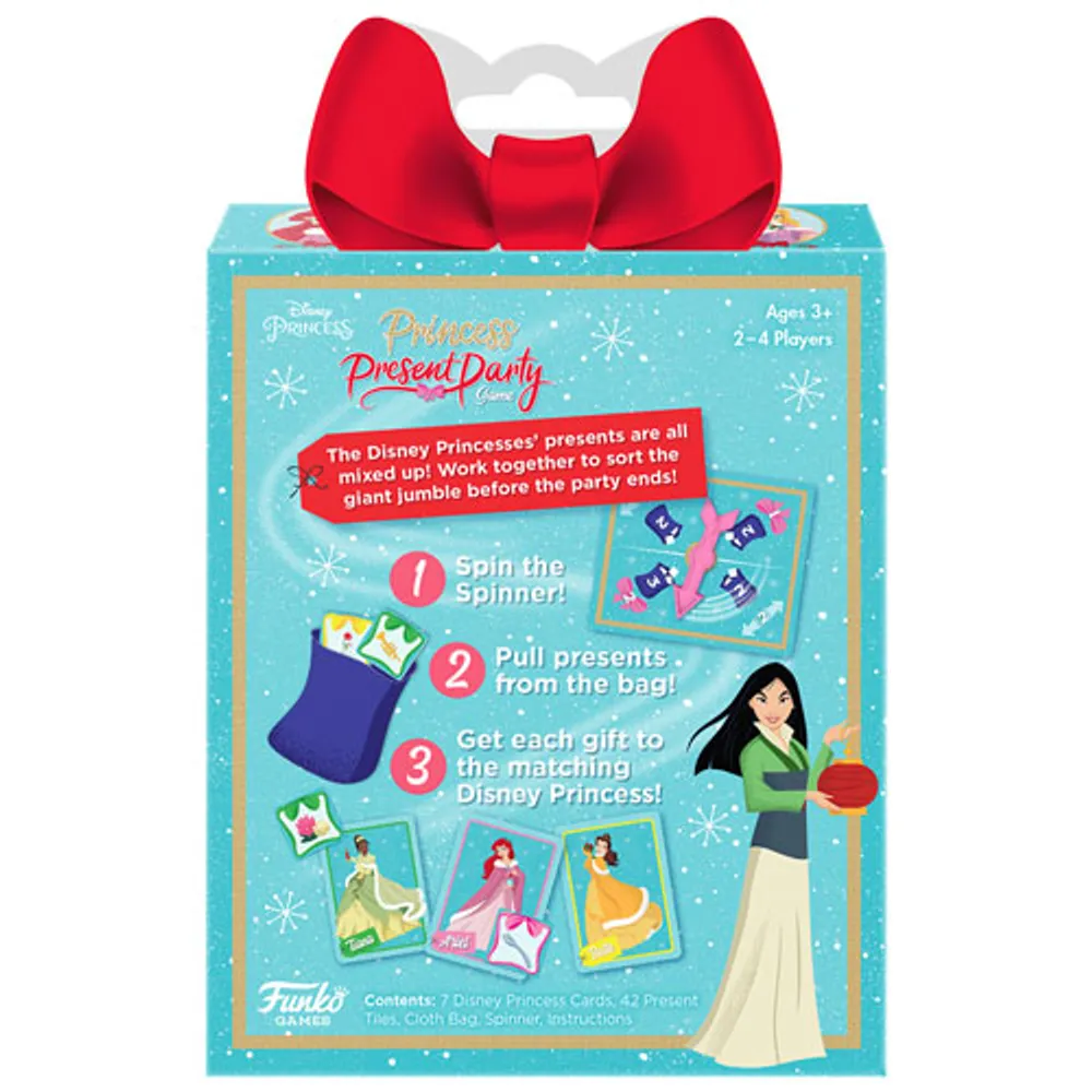 Disney: Princesses Presents Party Card Game - English