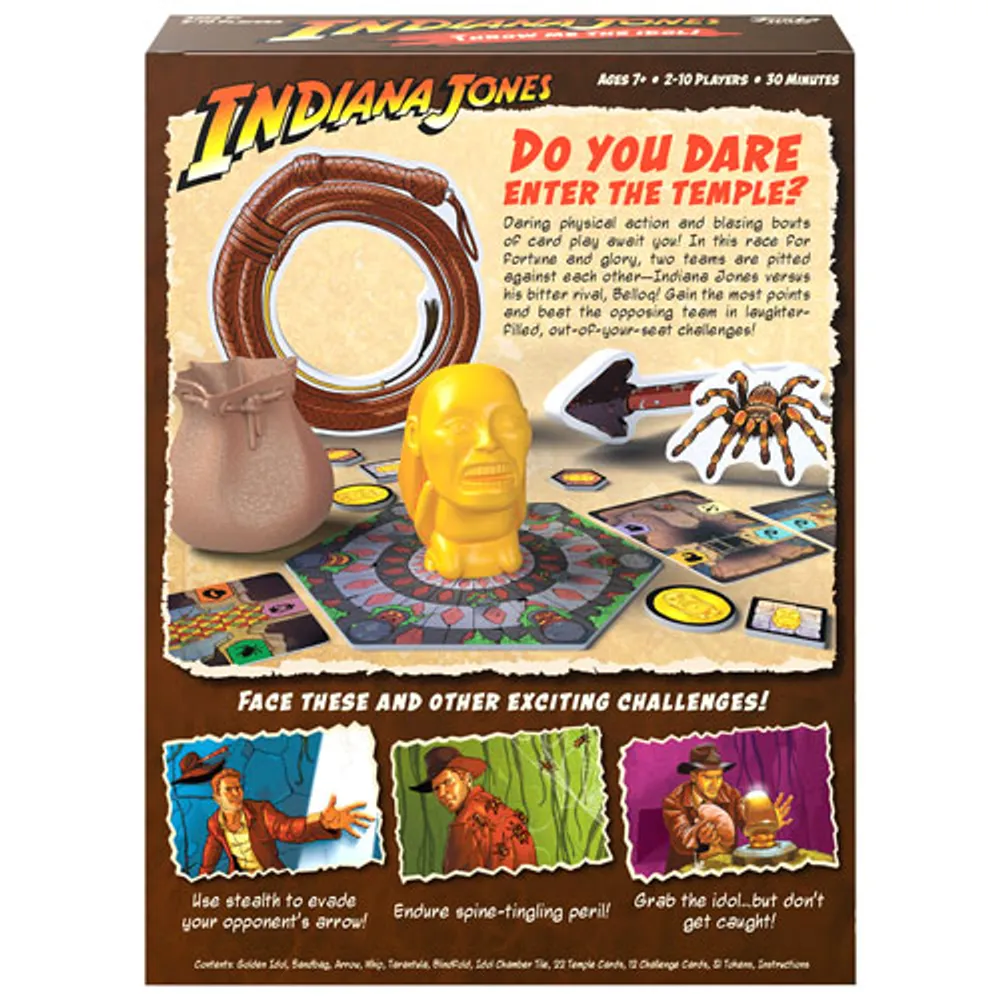 Indiana Jones: Throw Me The Idol! Board Game - Anglais