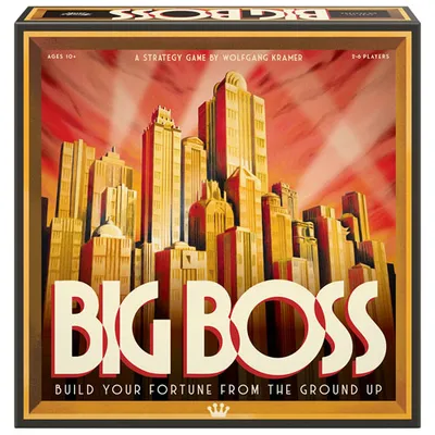 Big Boss Board Game - English