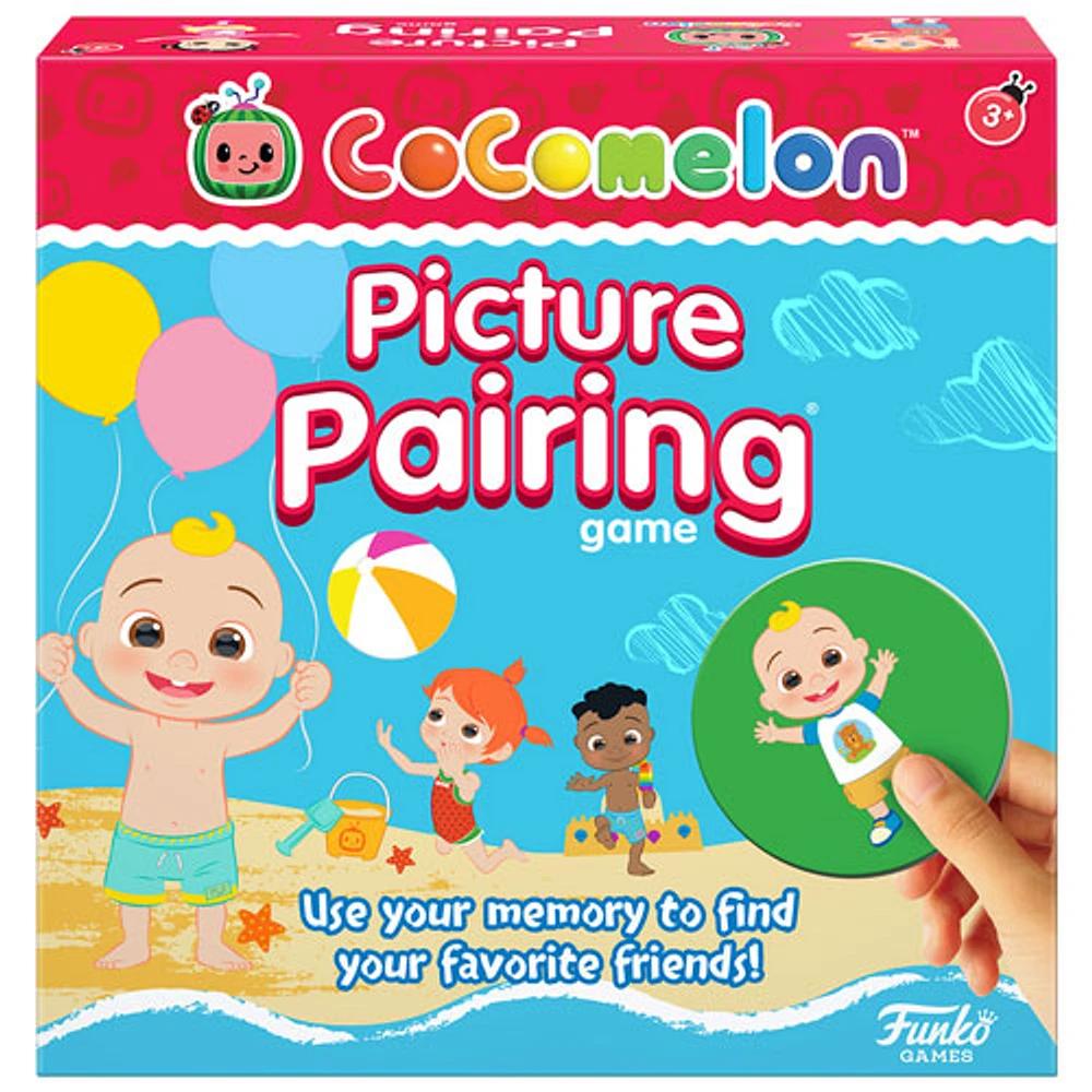 Cocomelon Picture Pairing Card Game - English