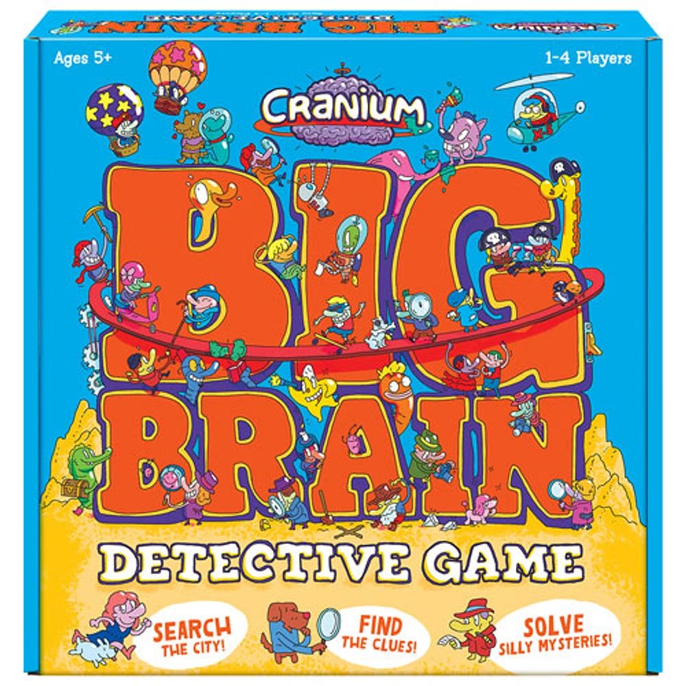 Jeu de société Cranium: Jeu Big Brain Detective - Anglais