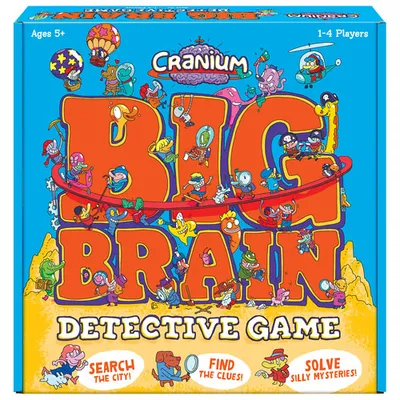 Cranium: Big Brain Detective Game - English