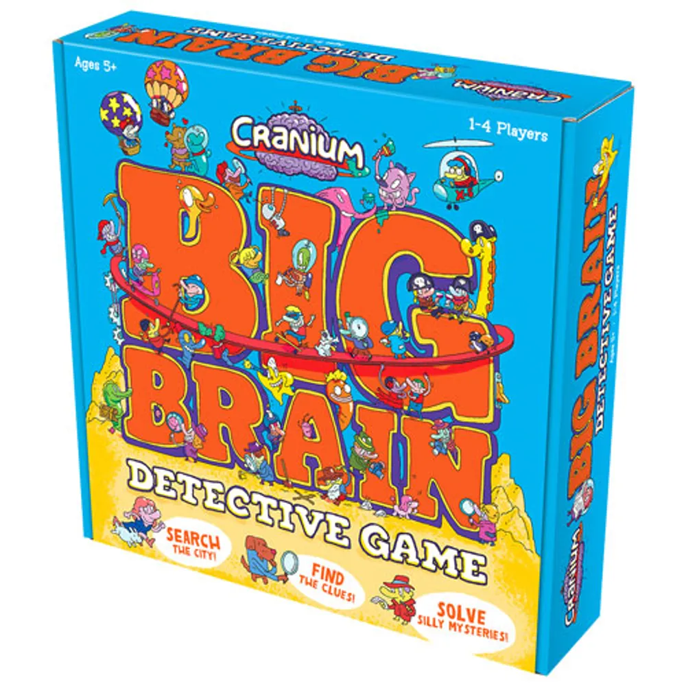 Cranium: Big Brain Detective Game - English