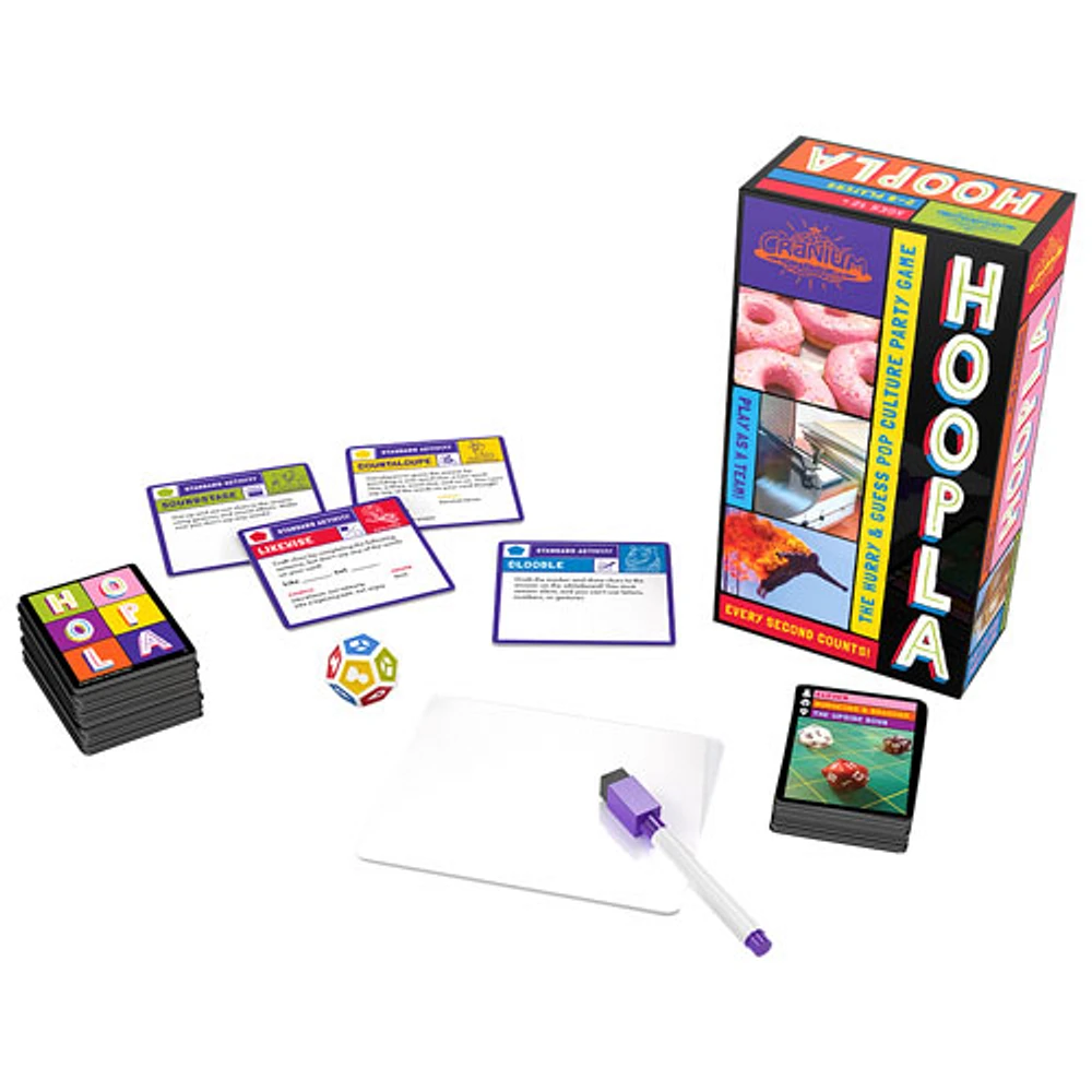 Jeu de cartes Cranium Hoopla - Anglais