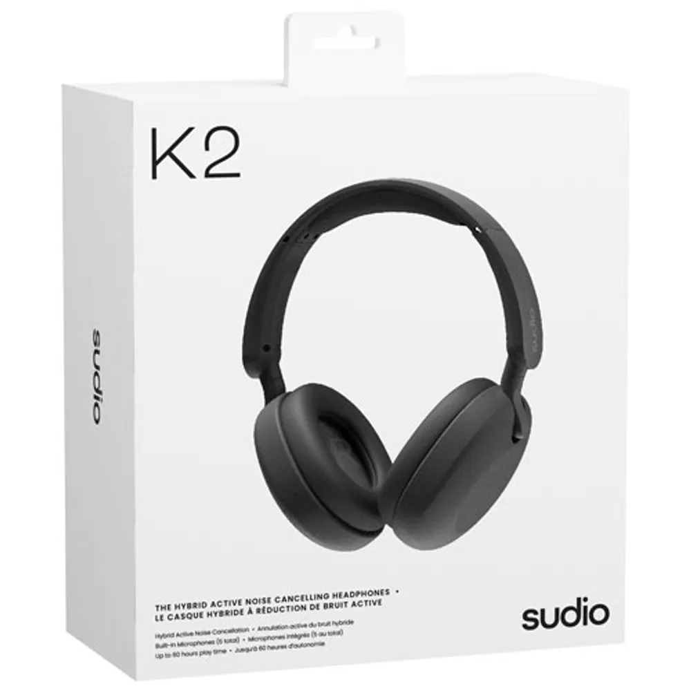 Sudio Audio K2 Over-Ear Noise Cancelling Bluetooth Headphones