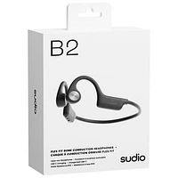 Casque d'écoute B2 Bluetooth à conduction osseuse de Sudio Audio