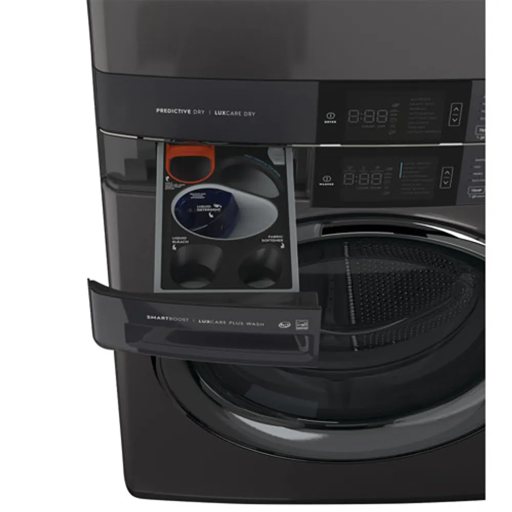 Electrolux 5.2 Cu. Ft. Electric Washer & 8 Cu. Ft. Dryer Laundry Centre (ELTE760CAT) - Titanium