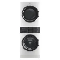 Electrolux 5.2 Cu. Ft. Front Load Electric Washer & Dryer Laundry Centre (ELTE760CAW) - White