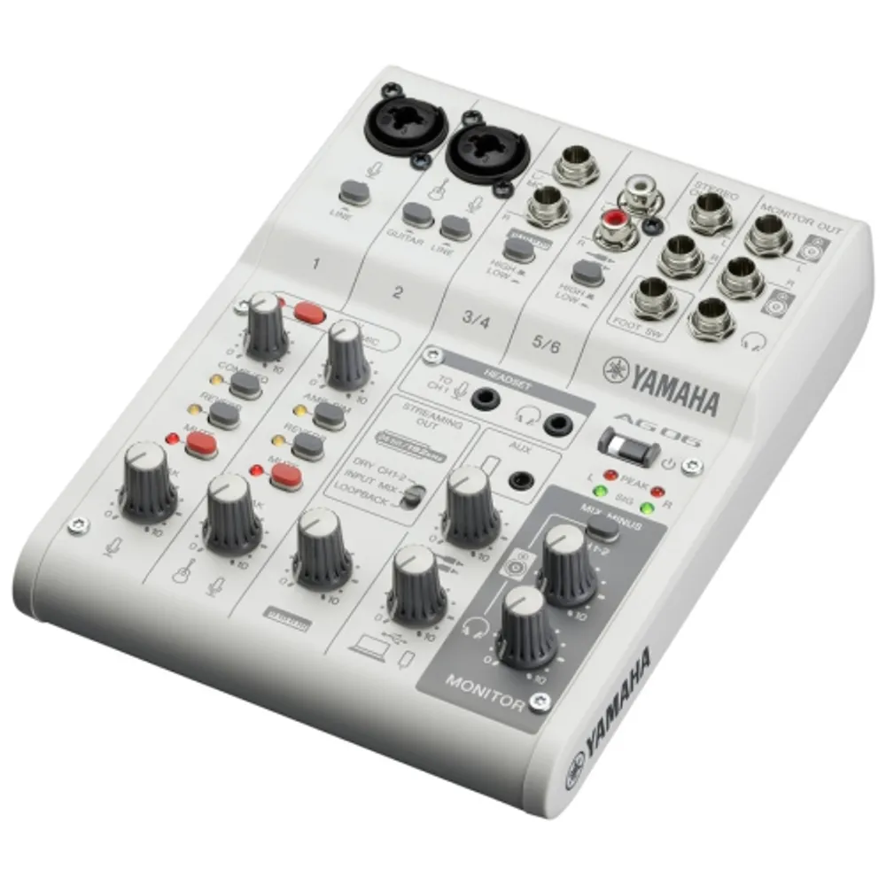 Pyle - Pad20mxu - 5 Channel Professional Compact Audio Mixer with USB Interface