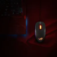 ASUS ROG Strix Impact III 12000 DPI Gaming Mouse - Black