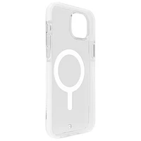 Étui rigide ajusté Ace Pro de Bodyguardz avec MagSafe pour iPhone 15 Plus - Transparent