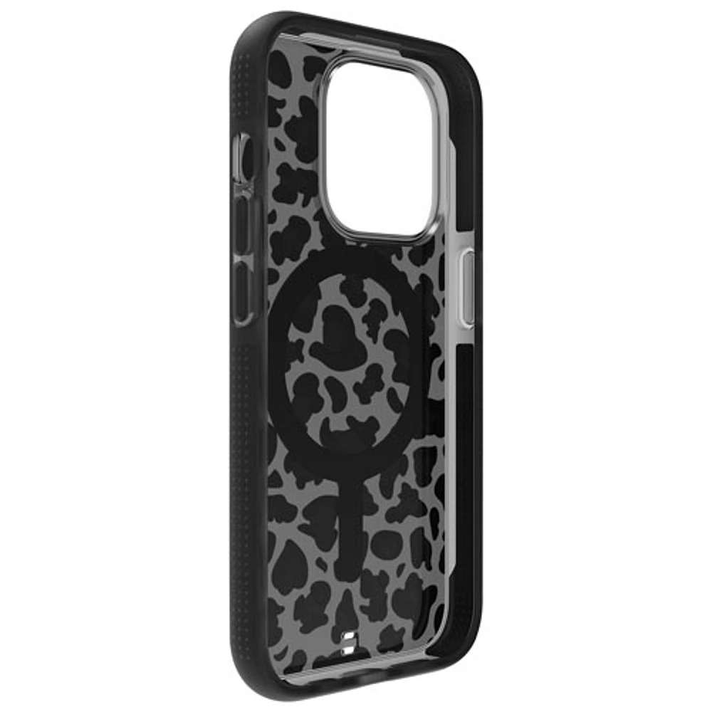 Bodyguardz Ace Pro Fitted Hard Shell Case with MagSafe for iPhone 15 Pro - Black & Grey