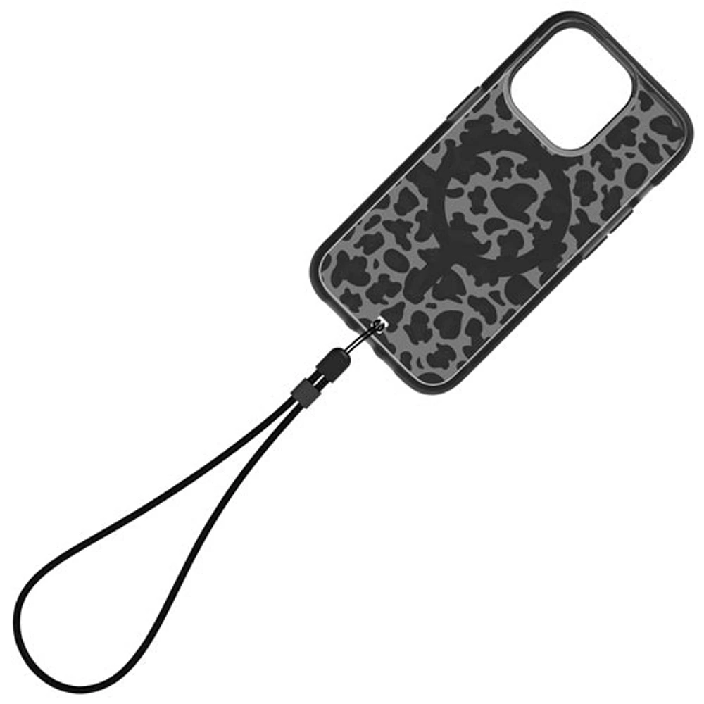 Bodyguardz Ace Pro Fitted Hard Shell Case with MagSafe for iPhone 15 Pro - Black & Grey