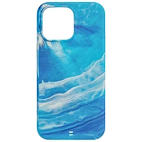 Bodyguardz Carve Fitted Hard Shell Case with MagSafe for iPhone 15 Pro Max - Blue & White