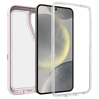 OtterBox Defender XT Fitted Hard Shell Case for Galaxy S24 - Pink/Clear