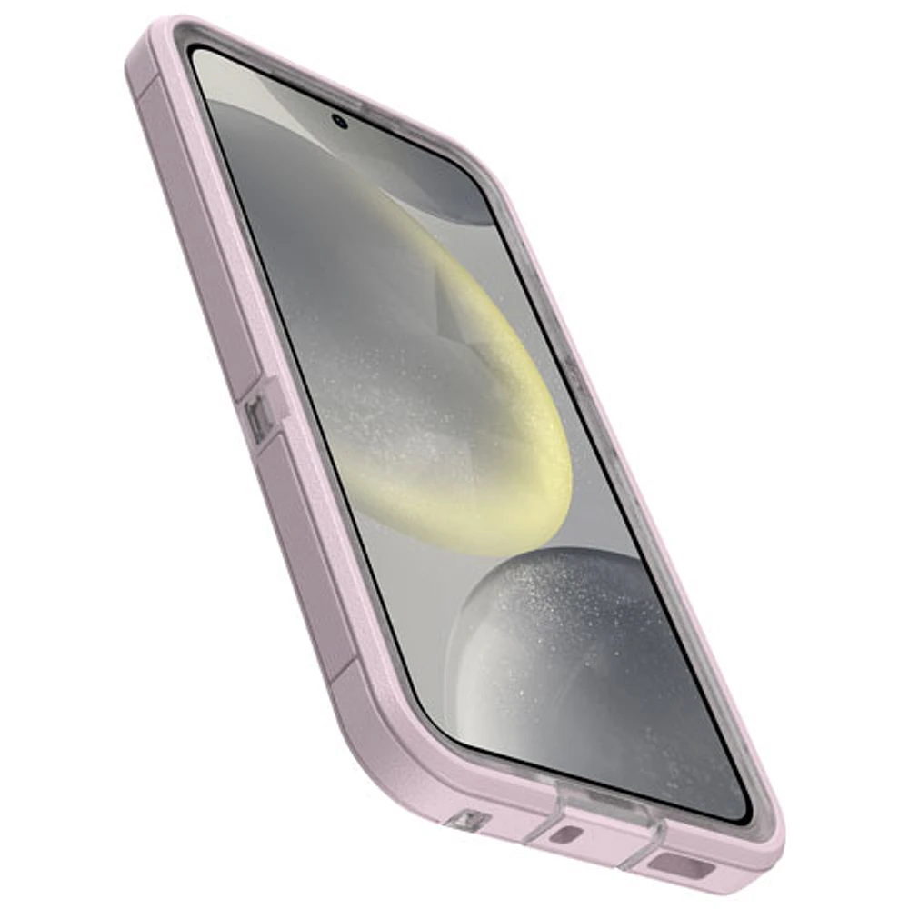 OtterBox Defender XT Fitted Hard Shell Case for Galaxy S24 - Pink/Clear