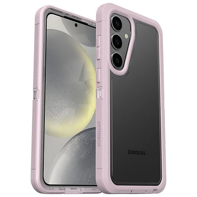 Étui rigide ajusté Defender XT d'OtterBox pour Galaxy S24+ (Plus) - Rose/Transparent