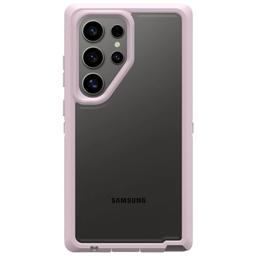 OtterBox Defender XT Fitted Hard Shell Case for Galaxy S24 Ultra - Pink/Clear