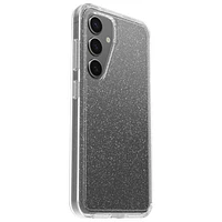 OtterBox Symmetry Fitted Hard Shell Case for Galaxy S24 - Silver Glitter
