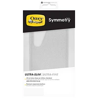 OtterBox Symmetry Fitted Hard Shell Case for Galaxy S24 - Silver Glitter