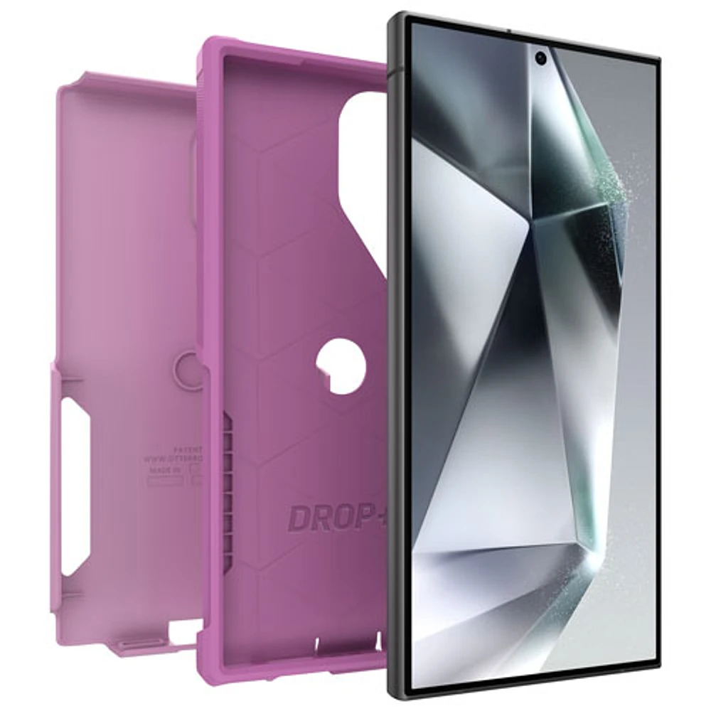 OtterBox Commuter Fitted Hard Shell Case for Galaxy S24 Ultra - Pink