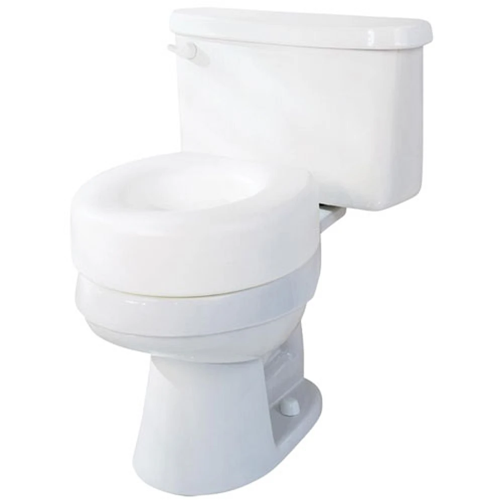 Medline Raised Toilet Seat - White