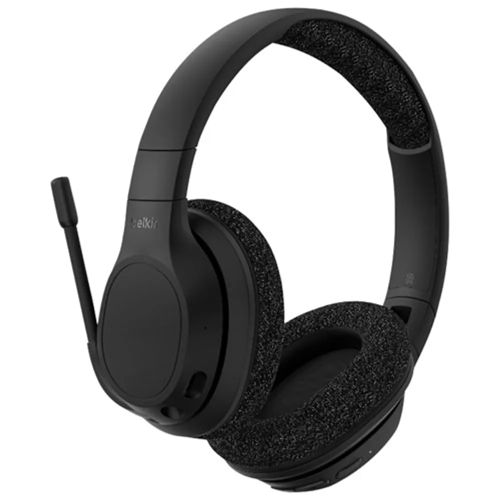 Belkin Over-Ear Noise Cancelling Bluetooth Headphones - Black